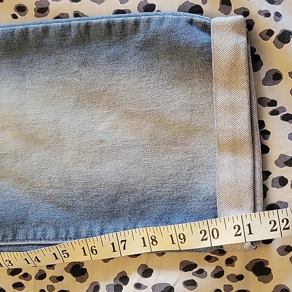 NOBO pull-on elastic waistband mid-rise cropped jeans - Picture 5 of 8